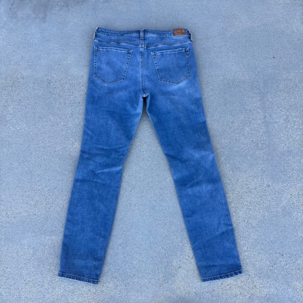 Aeropostale Aero High Rise Distressed‎ Skinny Jeans Blue Women 12R - Picture 11 of 11